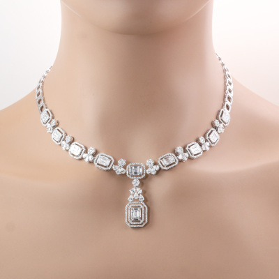 8.40ct Diamond Necklace