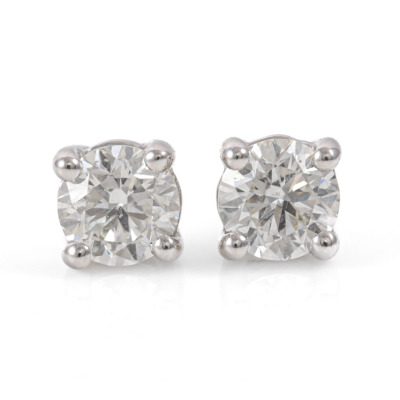 0.80ct Diamond Stud Earrings
