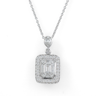 1.34ct Diamond Pendant