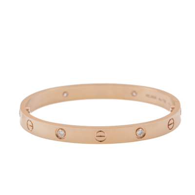 Cartier Love Bracelet, 4 Diamonds