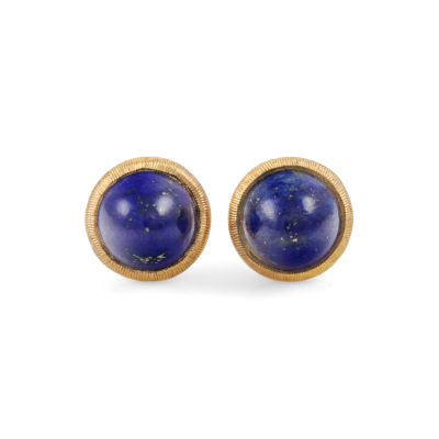 Ole Lynggaard Lotus Lapis Lazuli Earrings