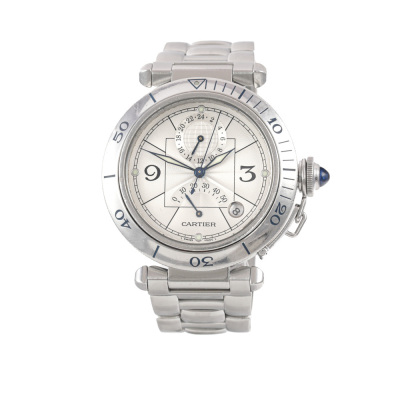 Cartier Pasha GMT Power Reserve Mens Watch
