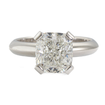 3.01ct Diamond Solitaire Ring GIA J SI2