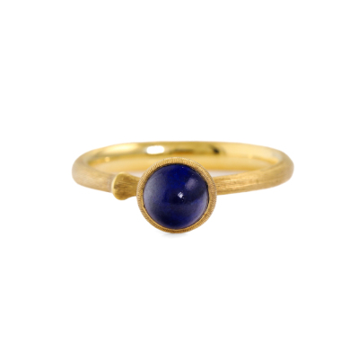 Ole Lynggaard Lotus Lapis Lazuli Ring