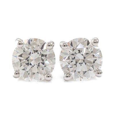 1.00ct Diamond Studs GIA D VVS1
