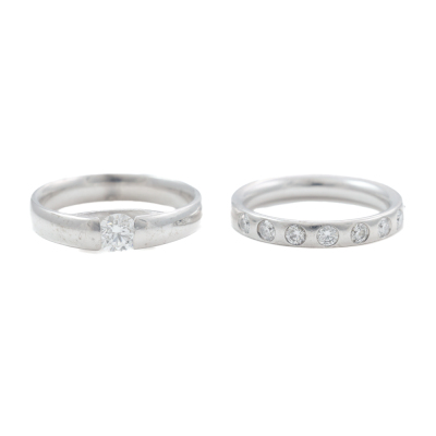 Georg Jensen Centenary and Magic Ring Set
