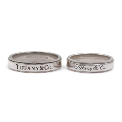 Tiffany & Co Set of Two Wedding Bands
