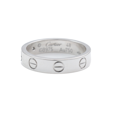 Cartier Love Ring, Small Model, 1 Diamond