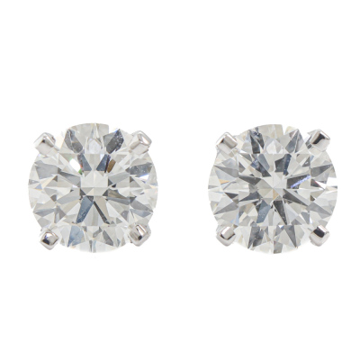 1.01ct Diamond Studs GIA G VVS1