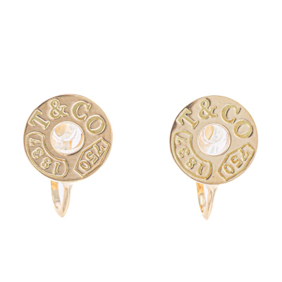 Tiffany & Co 1837 Circle Earrings