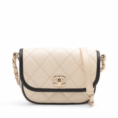 Chanel Mini CC Round Flap Messenger bag