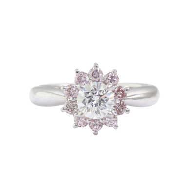 Argyle Origin Pink Diamonds & White Diamond Ring