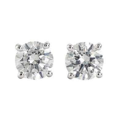 1.00ct Diamond Studs GIA F SI2
