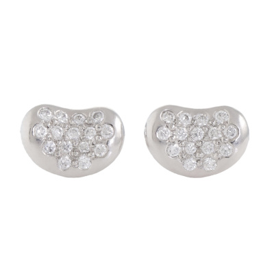 Tiffany & Co Elsa Peretti Bean Design Earrings