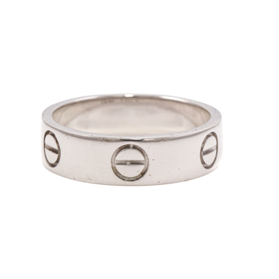 Cartier 18ct White Gold Love Ring