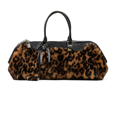 Louis Vuitton Leopard Mink Fur East West
