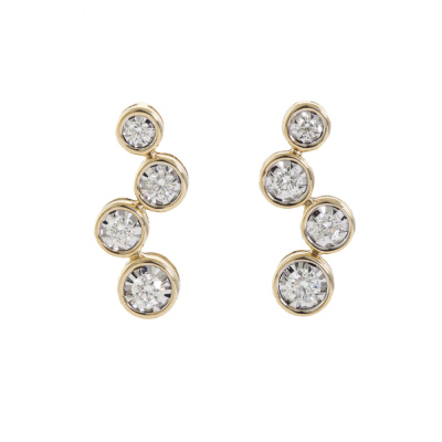 0.57ct Diamonds Earrings