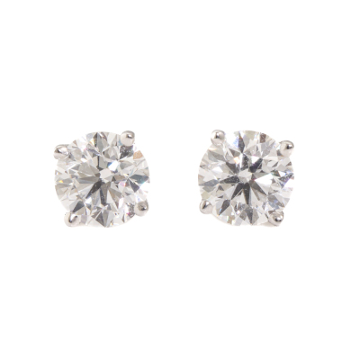 1.20ct Diamond Studs GIA D IF
