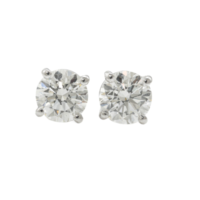 0.85ct Diamond Studs GIA G VVS1