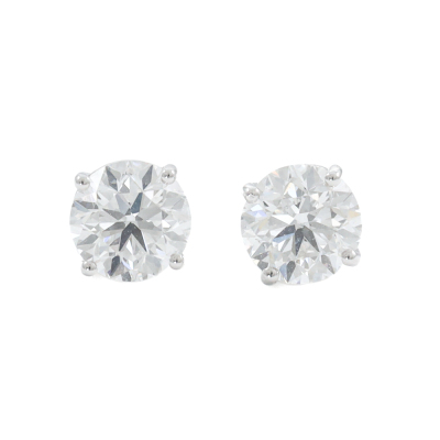 2.00ct Diamond Studs GIA D SI1