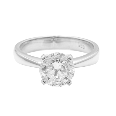 2.00ct Diamond Solitaire Ring GIA H VVS2