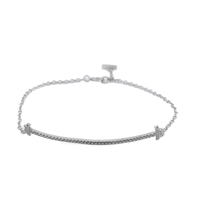 Tiffany & Co. T Smile Diamond Bracelet