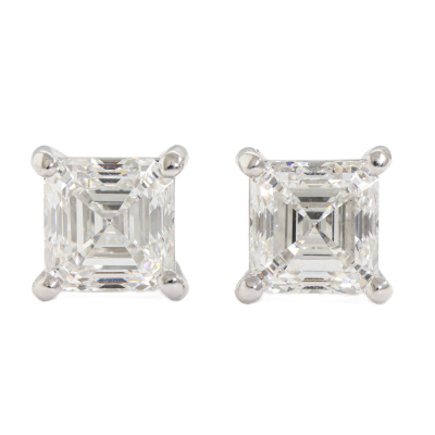 2.00ct Diamond Studs GIA H VS1, H VS2