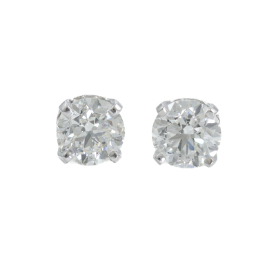 1.41ct Diamond Studs GIA H VS1