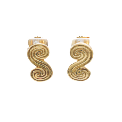 Tiffany & Co Spiro Swirl Earrings