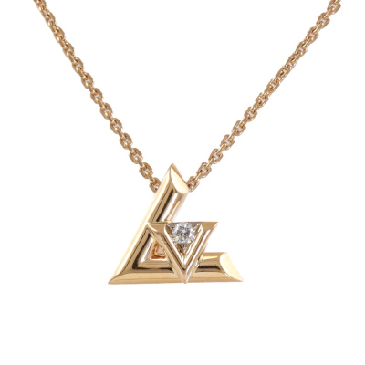 Louis Vuitton Volt One small Diamond Pendant