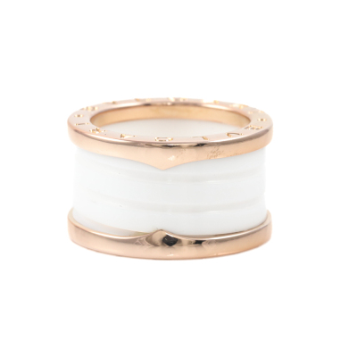Bvlgari B.Zero1 Four-Band Ceramic Ring