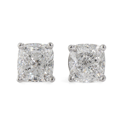 2.03ct Diamond Studs GIA G VVS1 VVS2