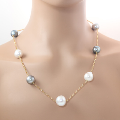 South Sea Peal & Tahitian Pearl Necklace