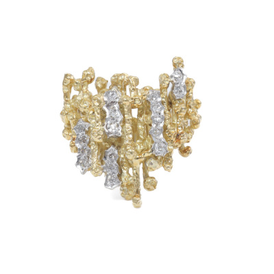 Diamond Gold Ring 12.2g