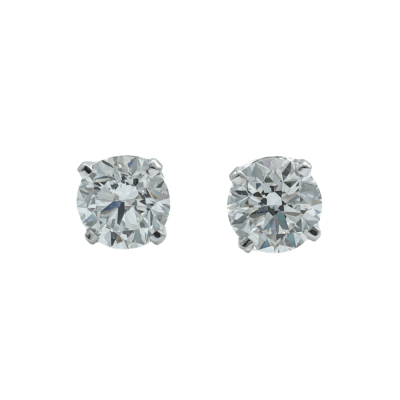 1.00ct Diamond Studs GIA D VVS1 & VVS2