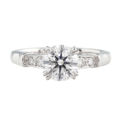 Harry Winston Tryst Diamond Engagement Ring