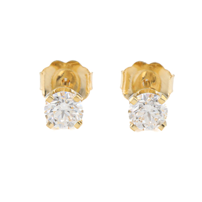 0.61ct Diamond Studs GIA D VS1
