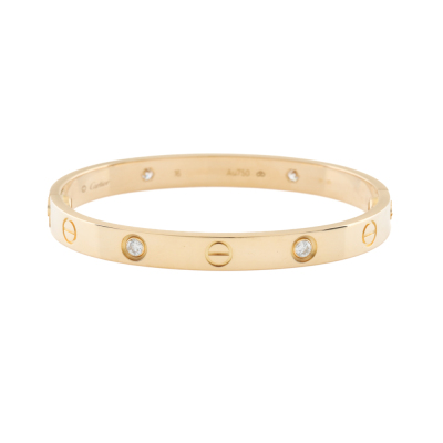 Cartier Love bracelet, 4 Diamonds