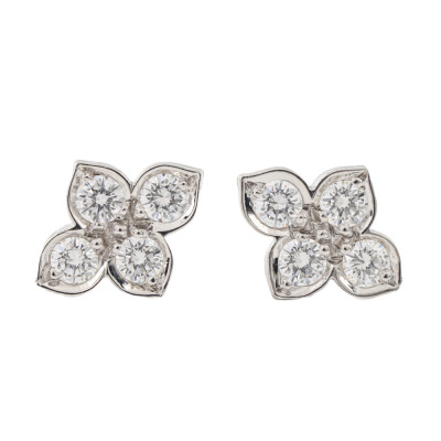 Cartier Hindu Diamond Earrings