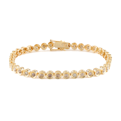 2.00ct Champagne Diamond Tennis Bracelet