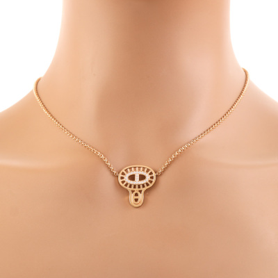 Hermes Chaine d'ancre Divine Pendant SM