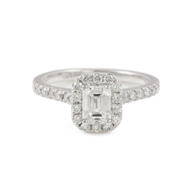 0.70ct Centre Diamond Ring GIA E SI1