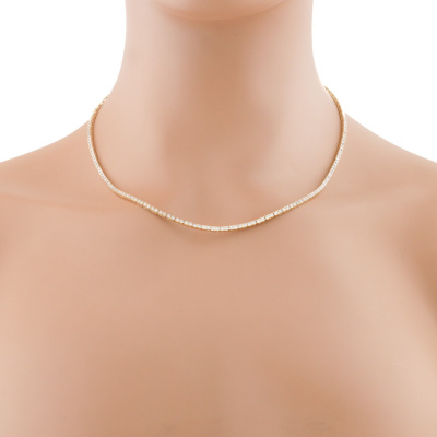 2.79ct Diamond Tennis Necklace