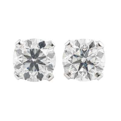 2.02ct Diamond Studs GIA F SI1