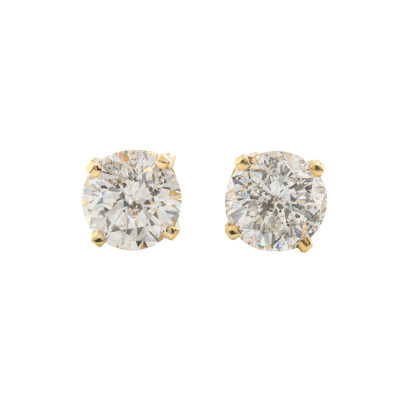 1.28ct Diamond Stud Earrings