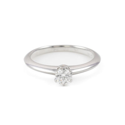 Tiffany & Co. Diamond Solitaire Ring E VS1
