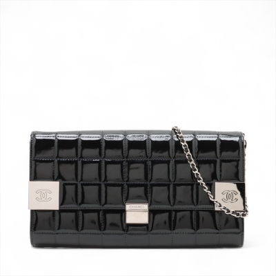 Chanel Chocolate Bar Chain Clutch
