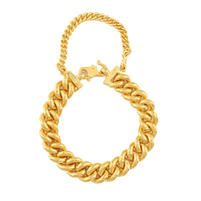 24ct Yellow Gold Bracelet 128.6g