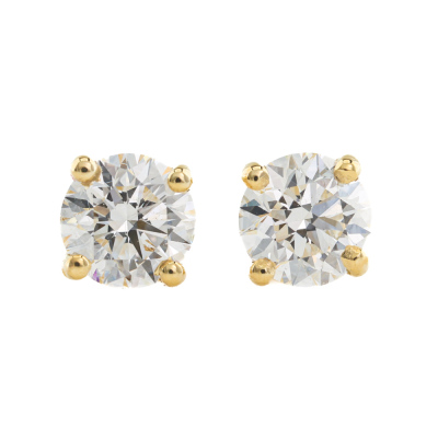 0.68ct Diamond Studs GIA E IF