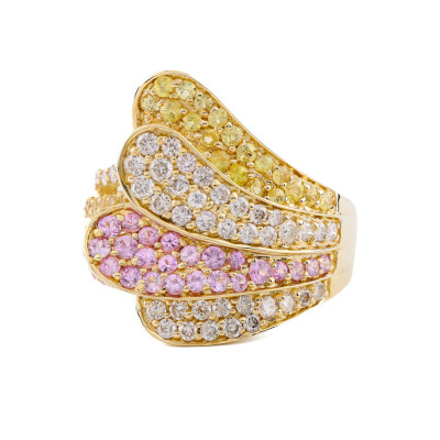 1.25ct Sapphire and Diamond Ring